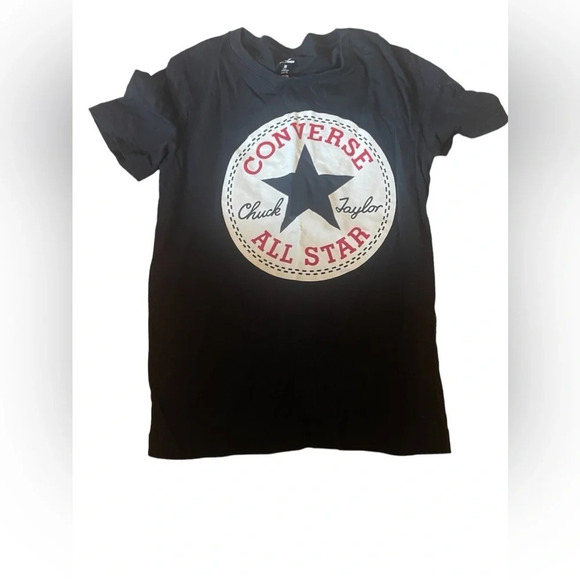 Black Converse T-Shirt - Picture 1 of 1